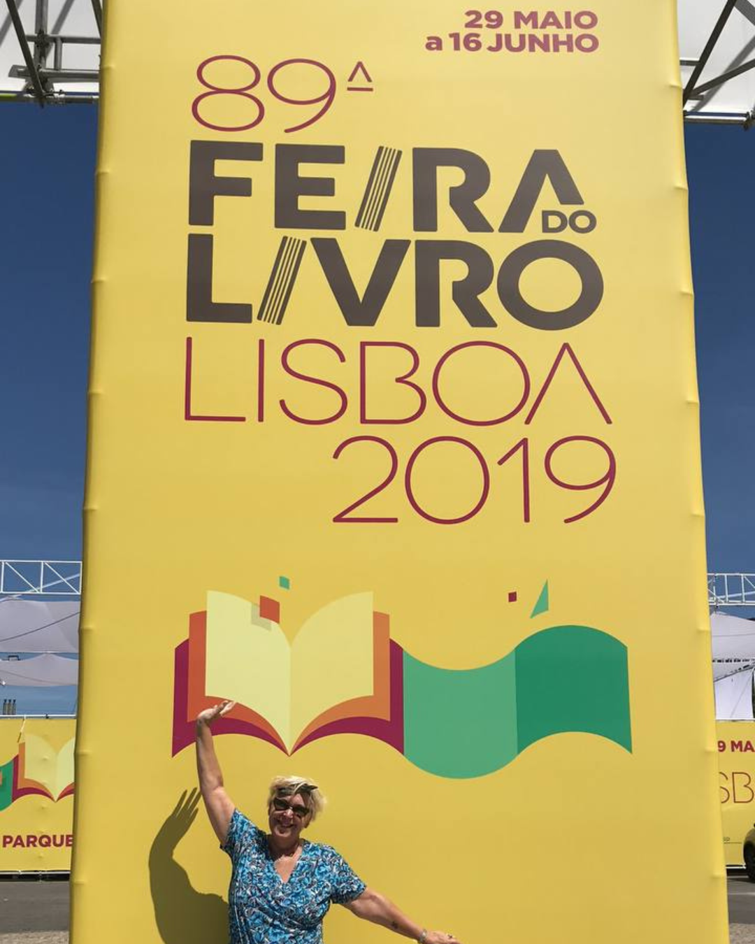 Marcia Kupstas na 89ª Feira do Livro de Lisboa de 2019